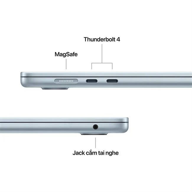 MacBook Air 15 inch M5 16GB/512GB 35W màu Xanh da trời nhạt – ảnh 24