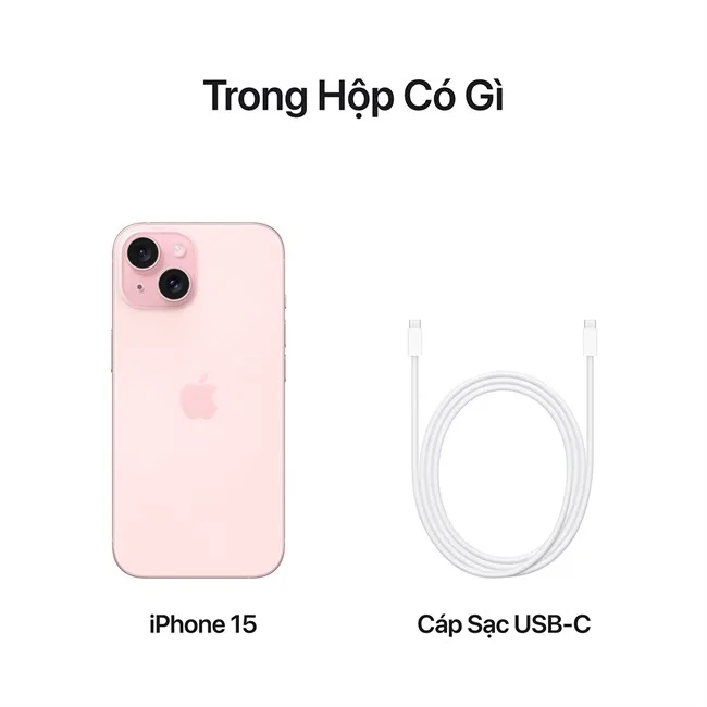 iPhone 15 128GB màu Hồng nhạt – ảnh 9