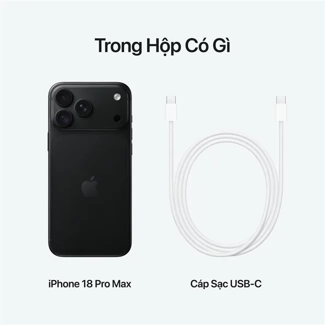 iPhone 18 Pro Max 256GB màu Đen – ảnh 10