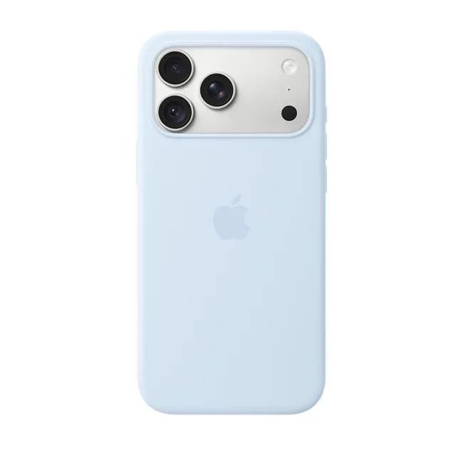 Ốp lưng MagSafe iPhone 18 Pro Max silicone Apple màu Xanh dương nhạt – ảnh 14