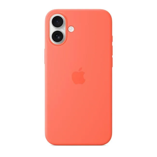 Ốp lưng MagSafe iPhone 16 Plus Sillicone Apple màu Cam – ảnh 25