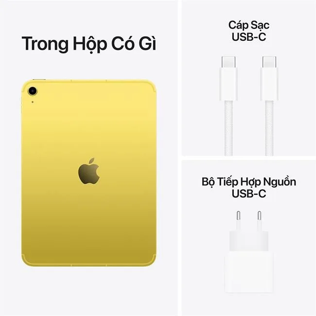 iPad A16 5G 128 GB màu Vàng – ảnh 8