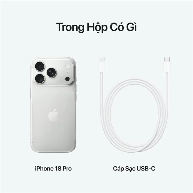 iPhone 18 Pro 256GB màu Bạc – ảnh 32