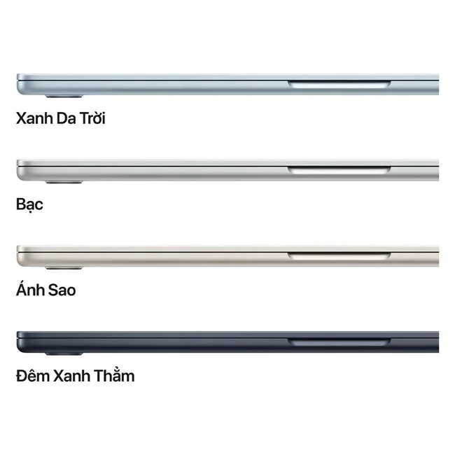 MacBook Air 15 inch M5 24GB/512GB màu Bạc – ảnh 21