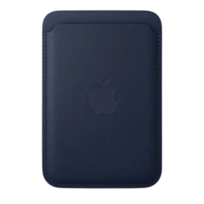 Ví da MagSafe Apple Vải tinh dệt màu Xanh Navy – ảnh 3