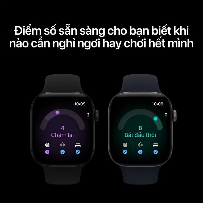 Apple Watch Series 12 GPS + Cellular 46mm viền Ceramic dây silicone màu Xanh đen nhạt – ảnh 13