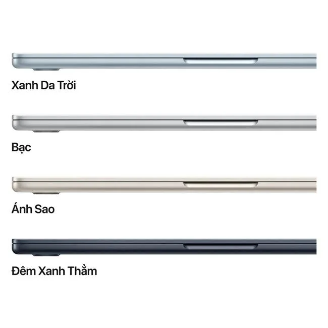 MacBook Air 13 inch M5 32GB/512GB 35W màu Xanh đen – ảnh 12
