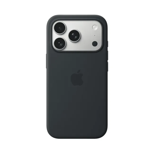 Ốp lưng MagSafe iPhone 17 Pro Silicone Apple màu Đen – ảnh 22