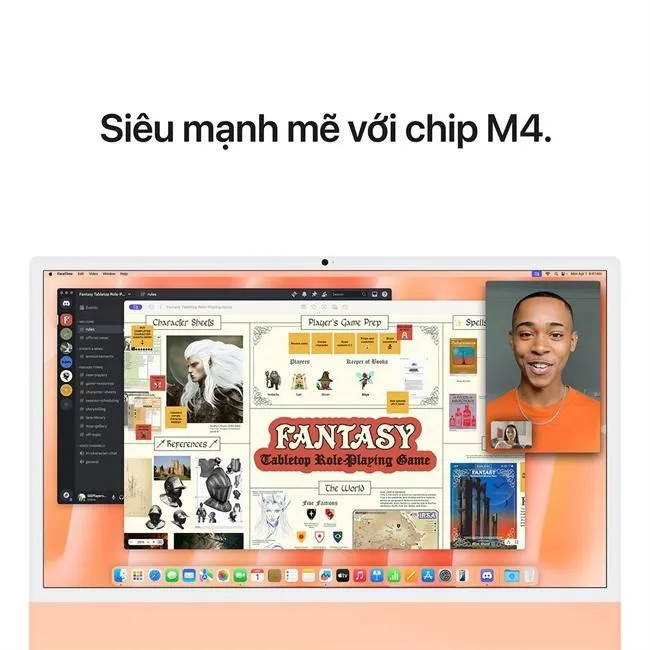 iMac 24 inch M4 24GB - 256GB màu Cam – ảnh 5