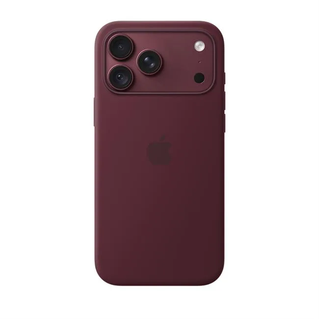 Ốp lưng MagSafe iPhone 18 Pro Max silicone Apple màu Đỏ Burgundy – ảnh 22