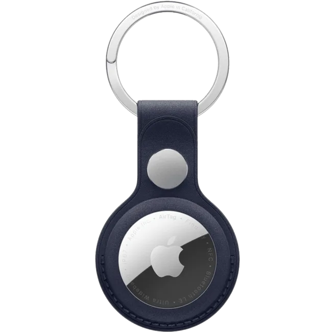 Móc khóa AirTag Vải tinh dệt Apple Xanh Navy màu Xanh Navy – ảnh 1