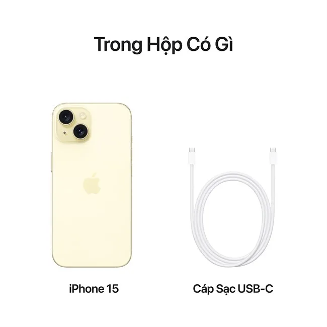 iPhone 15 128GB màu Vàng nhạt – ảnh 19
