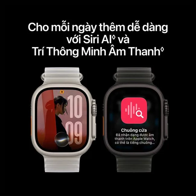 Apple Watch Ultra 4 GPS + Cellular 49mm viền Titanium dây Ocean màu Titan tự nhiên – ảnh 6