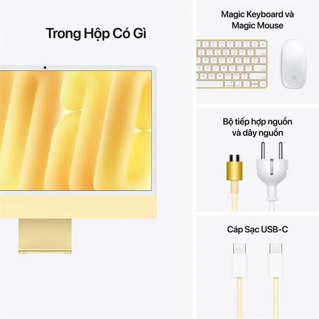 iMac 24 inch M4 16GB/256GB màu Vàng – ảnh 14