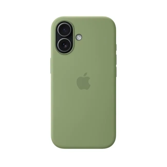 Ốp lưng MagSafe iPhone 17 Silicone Apple màu Xanh rêu – ảnh 6