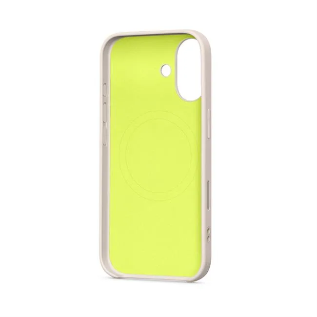 Ốp lưng MagSafe iPhone 17 Nhựa Polycarbonate Kèm Chân Đế Beats màu Xám nhạt – ảnh 4