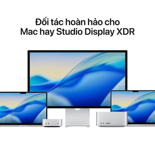 Studio Display 27 inch 5K Chân đế cố định MFEY4SA/A màu Bạc – ảnh 7