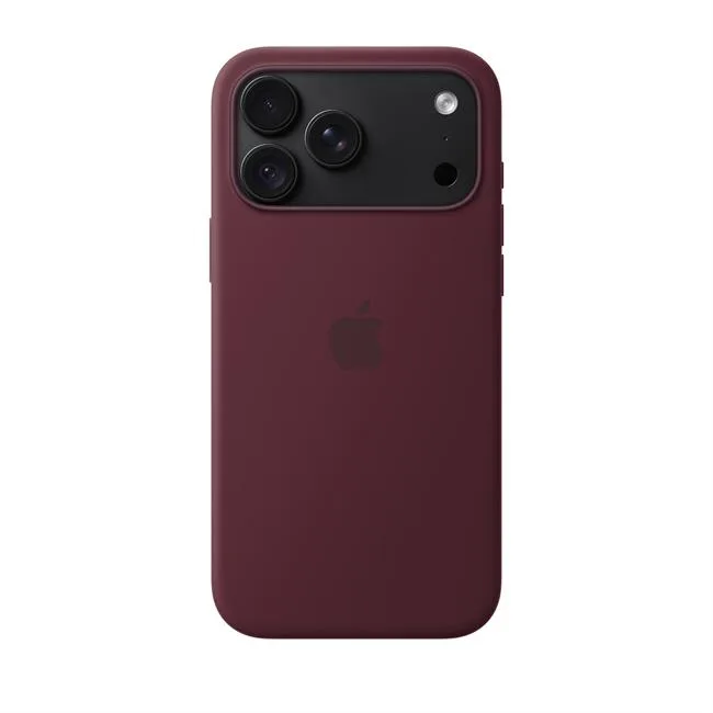 Ốp lưng MagSafe iPhone 18 Pro Max silicone Apple màu Đỏ Burgundy – ảnh 25