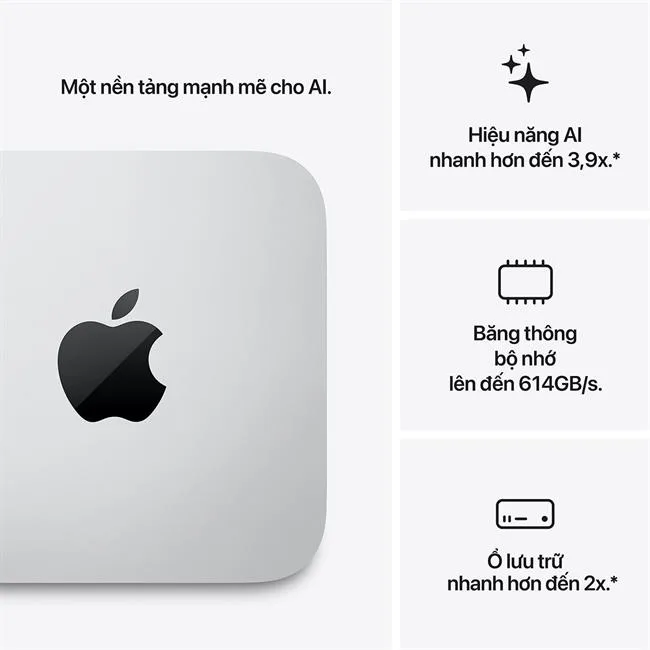 Mac Studio M5 Max 36GB/1TB màu Bạc – ảnh 3