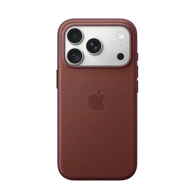 Ốp lưng MagSafe iPhone 18 Pro TechWoven Apple màu Đỏ Burgundy – ảnh 13
