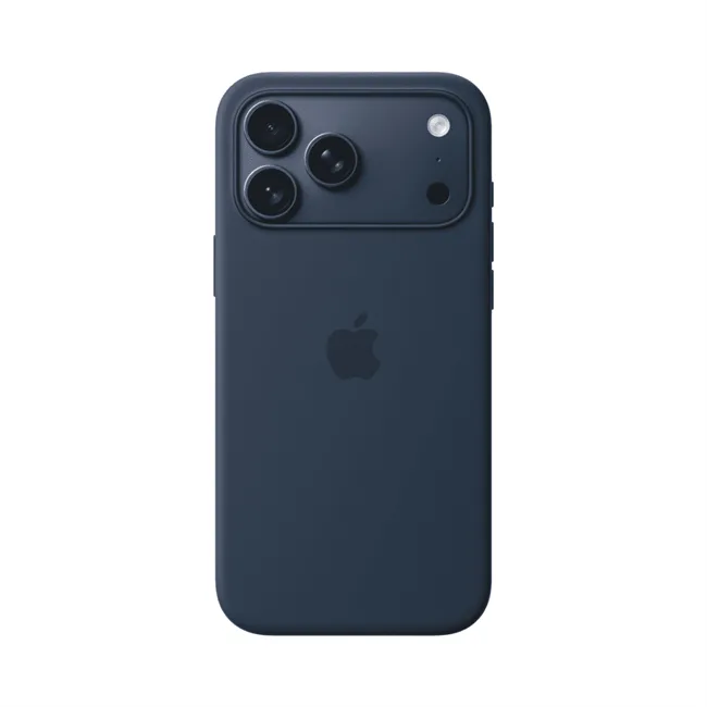 Ốp lưng MagSafe iPhone 17 Pro Max Silicone Apple màu Xanh đậm – ảnh 10