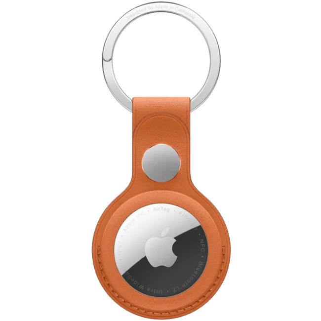 Móc khóa AirTag Vải tinh dệt Apple Cam Fox màu Cam – ảnh 1