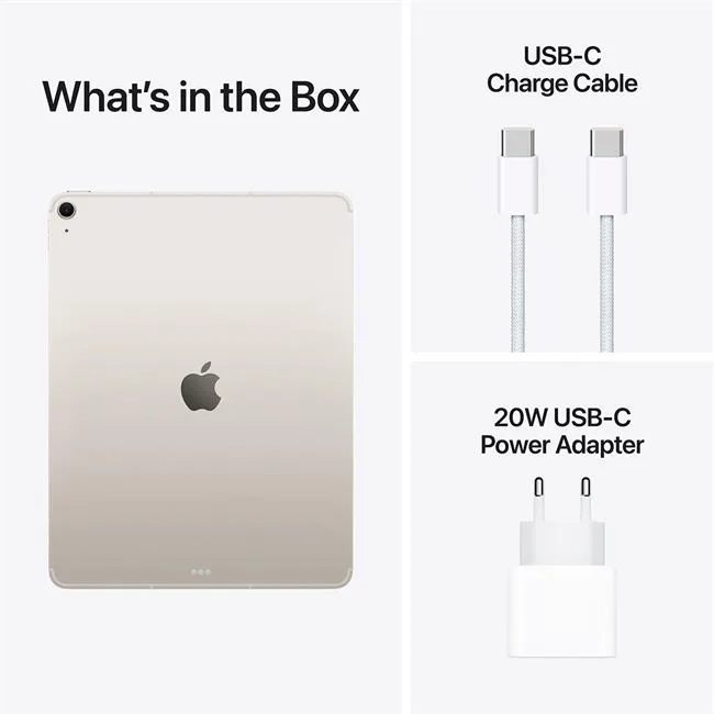 iPad Air M4 13 inch 5G 128GB màu Trắng Starlight – ảnh 20