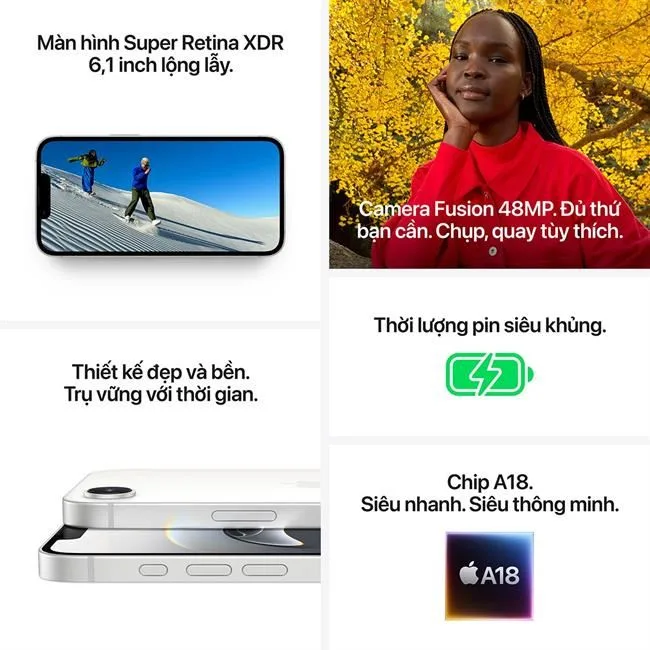 iPhone 16e 512GB màu Đen – ảnh 16