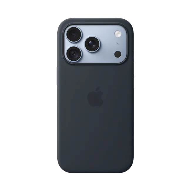 Ốp lưng MagSafe iPhone 18 Pro silicone Apple màu Xanh Navy – ảnh 7