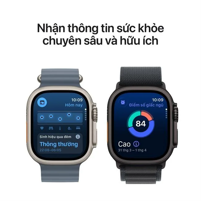 Apple Watch Ultra 3 GPS + Cellular 49mm viền Titanium dây Milan màu Titan đen – ảnh 6