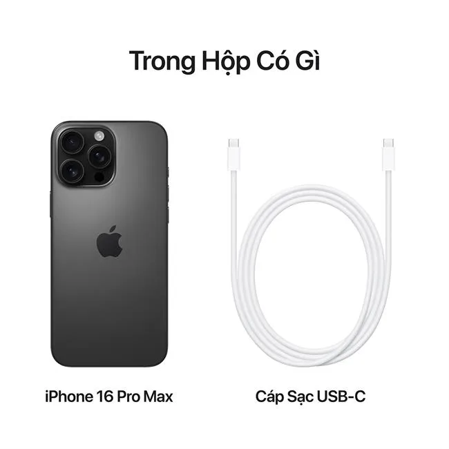 iPhone 16 Pro Max 256GB màu Titan đen – ảnh 32