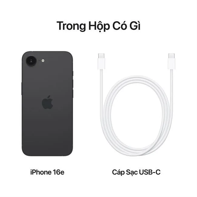 iPhone 16e 512GB màu Đen – ảnh 18