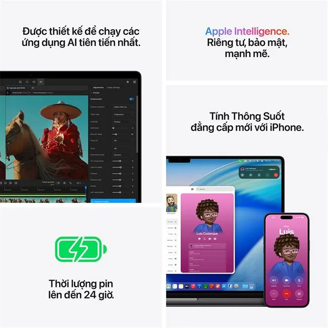MacBook Pro 16 inch M5 Pro 24GB/1TB màu Đen – ảnh 17