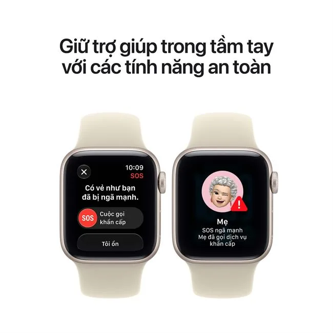 Apple Watch SE 3 GPS + Cellular 40mm viền nhôm dây thể thao 2026 màu Ghi đen – ảnh 7