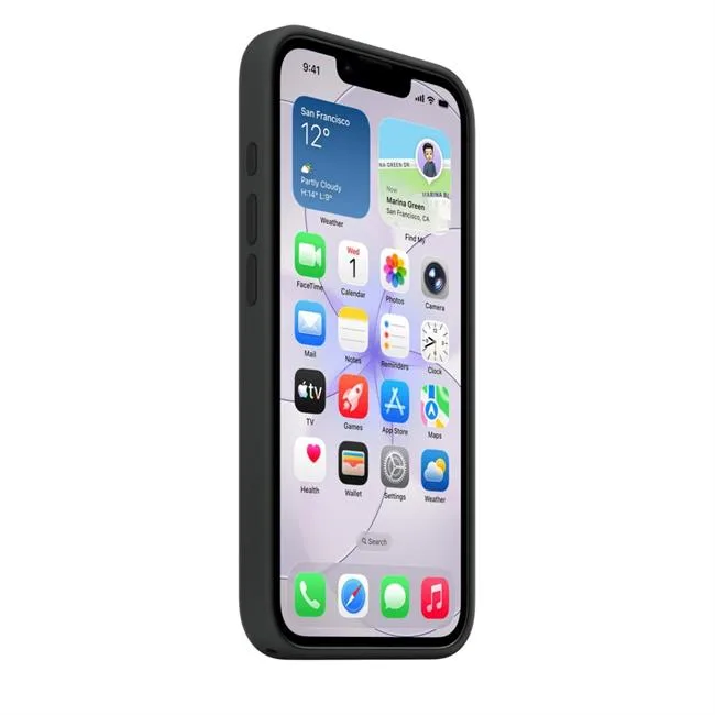 Ốp lưng MagSafe iPhone 17e Silicone Apple màu Đen – ảnh 14