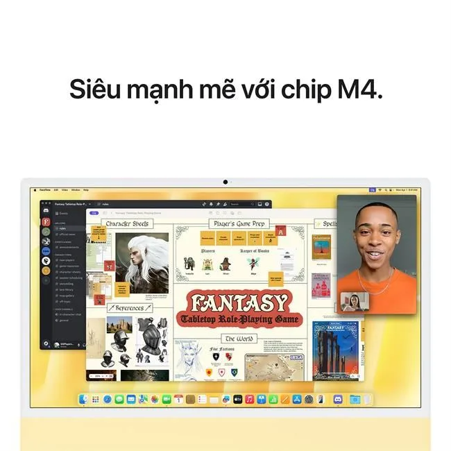 iMac 24 inch M4 16GB/512GB màu Vàng – ảnh 26