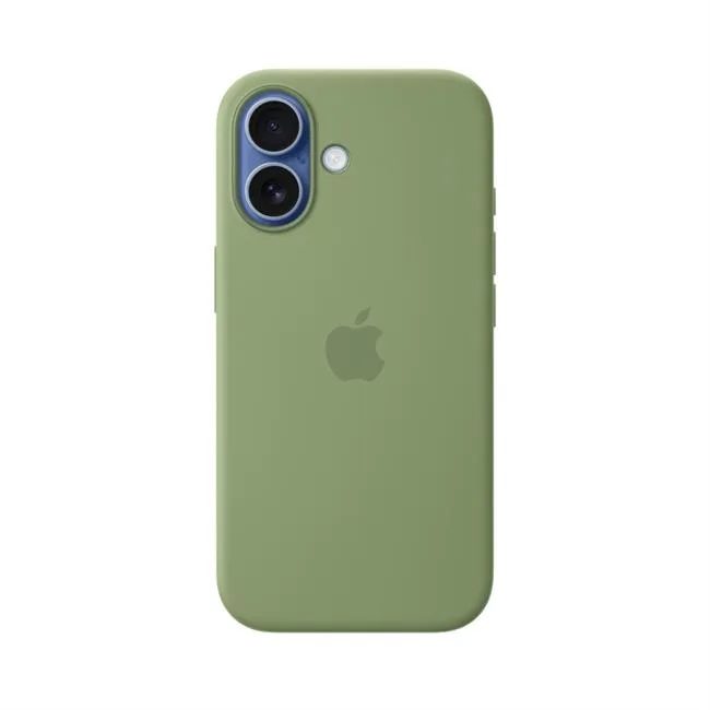 Ốp lưng MagSafe iPhone 17 Silicone Apple màu Xanh rêu – ảnh 4