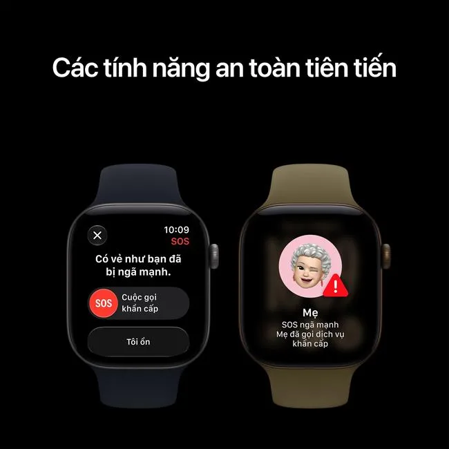 Apple Watch Series 12 GPS + Cellular 46mm viền Ceramic dây silicone màu Trắng – ảnh 7