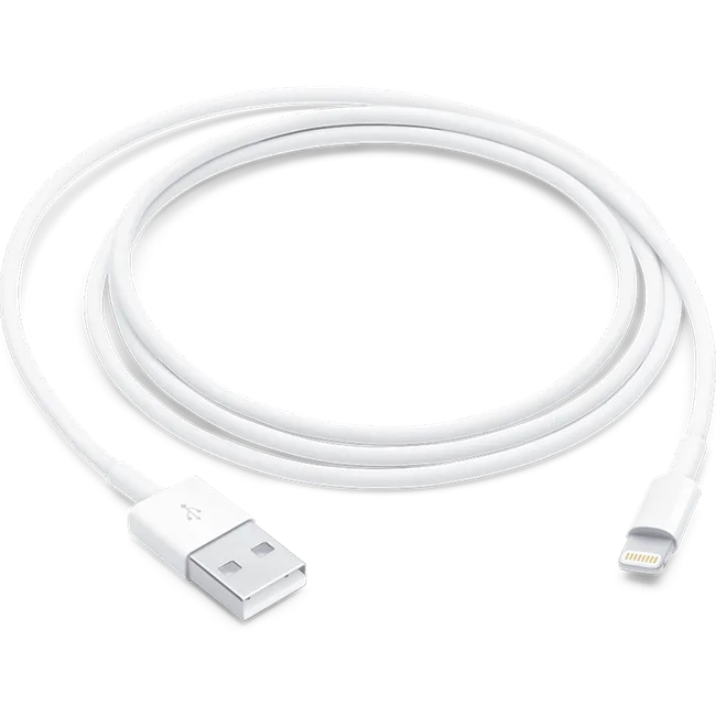 Cáp sạc USB - Lightning 1m màu Trắng – ảnh 1