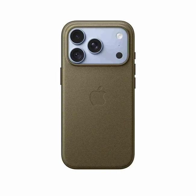 Ốp lưng MagSafe iPhone 18 Pro TechWoven Apple màu Xanh Oliu – ảnh 4