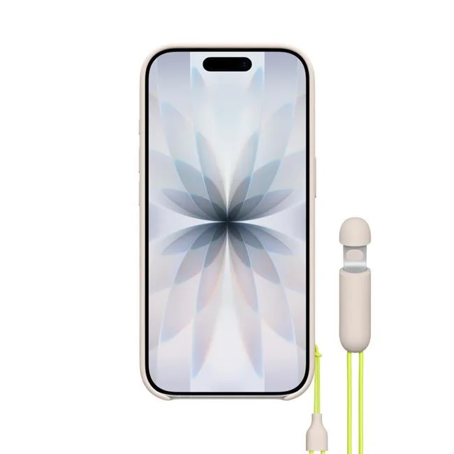 Ốp lưng MagSafe iPhone 17 Nhựa Polycarbonate Kèm Chân Đế Beats màu Xám nhạt – ảnh 3