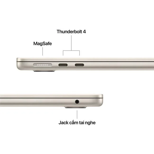 MacBook Air 13 inch M5 24GB/512GB 35W màu Vàng – ảnh 24