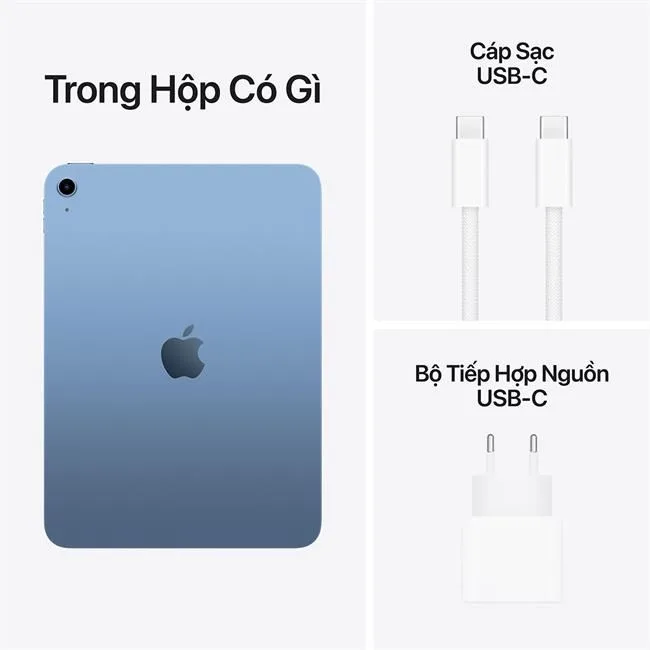 iPad A16 WiFi 128 GB màu Xanh Dương – ảnh 16
