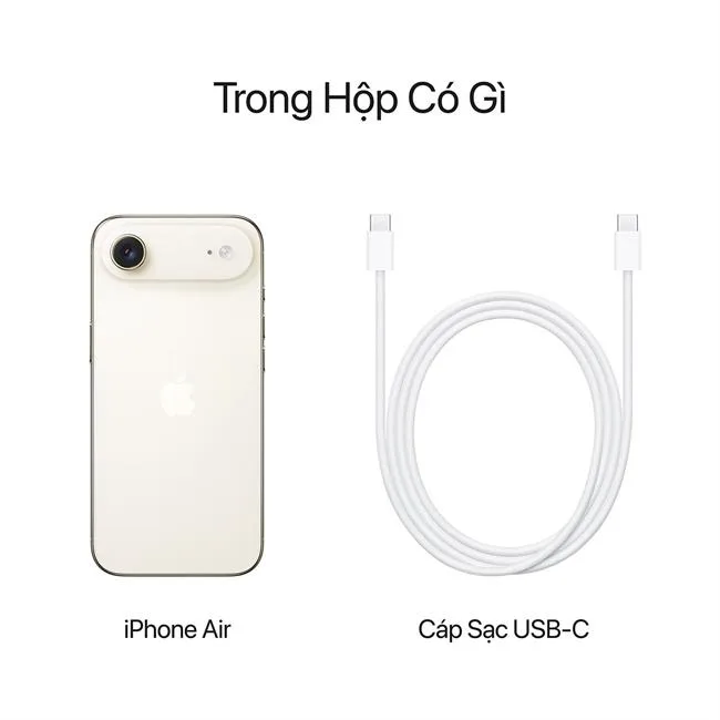 iPhone Air 256GB màu Vàng Nhạt – ảnh 19
