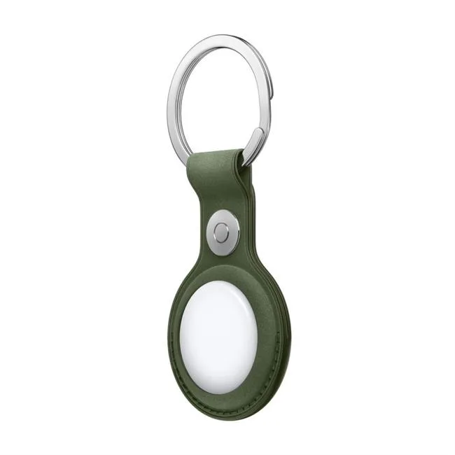 Móc khóa AirTag Vải tinh dệt Apple Xanh Moss màu Xanh rêu – ảnh 3