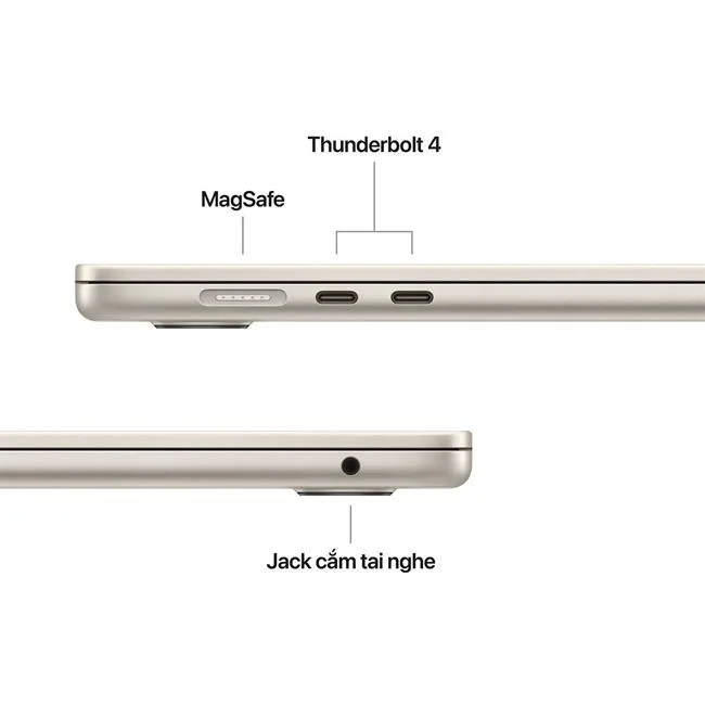 MacBook Air 15 inch M5 32GB/512GB màu Vàng – ảnh 6