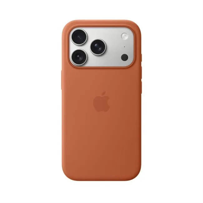Ốp lưng MagSafe iPhone 17 Pro Silicone Apple màu Nâu – ảnh 18