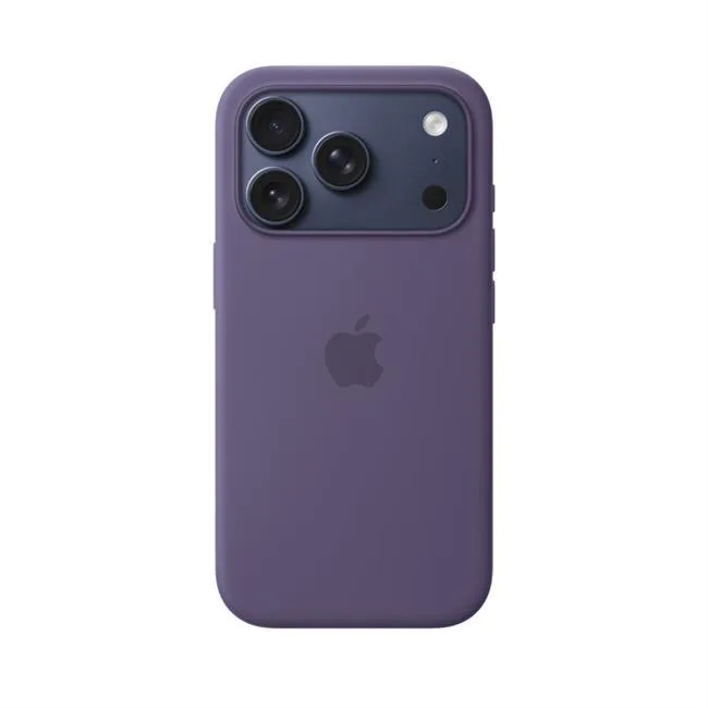 Ốp lưng MagSafe iPhone 17 Pro Silicone Apple màu Tím – ảnh 7
