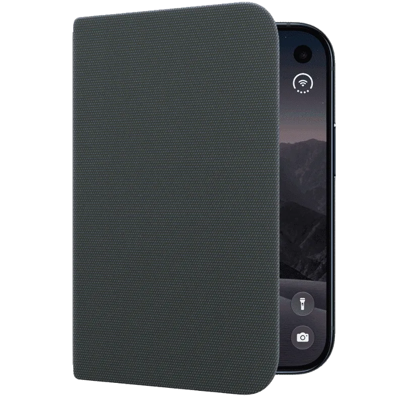 Ốp lưng Apple iPhone Duo Folio có chân đế màu Xanh Navy – ảnh 3