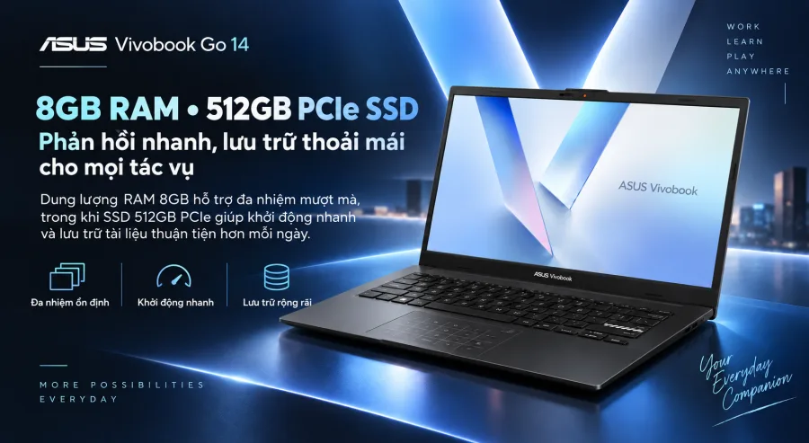 ASUS Vivobook Go 14 E1404FA-EB1941W – ảnh 3